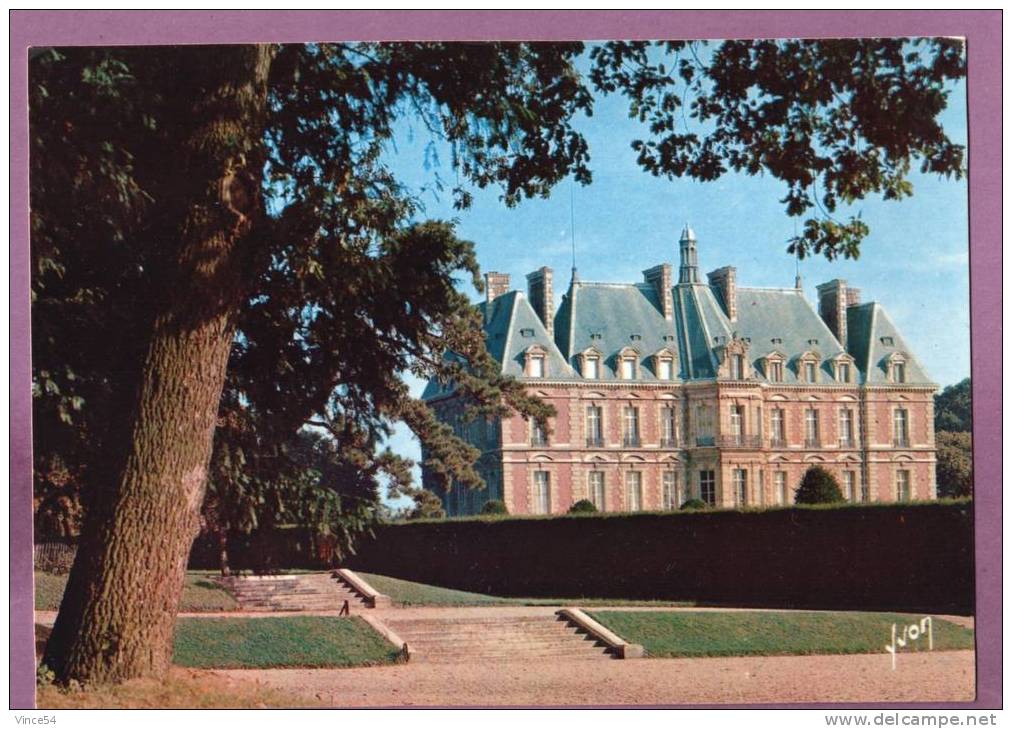 SCEAUX - Musée De L'Ile De France. Le Château, Face Ouest. Scans Recto/verso - Sceaux