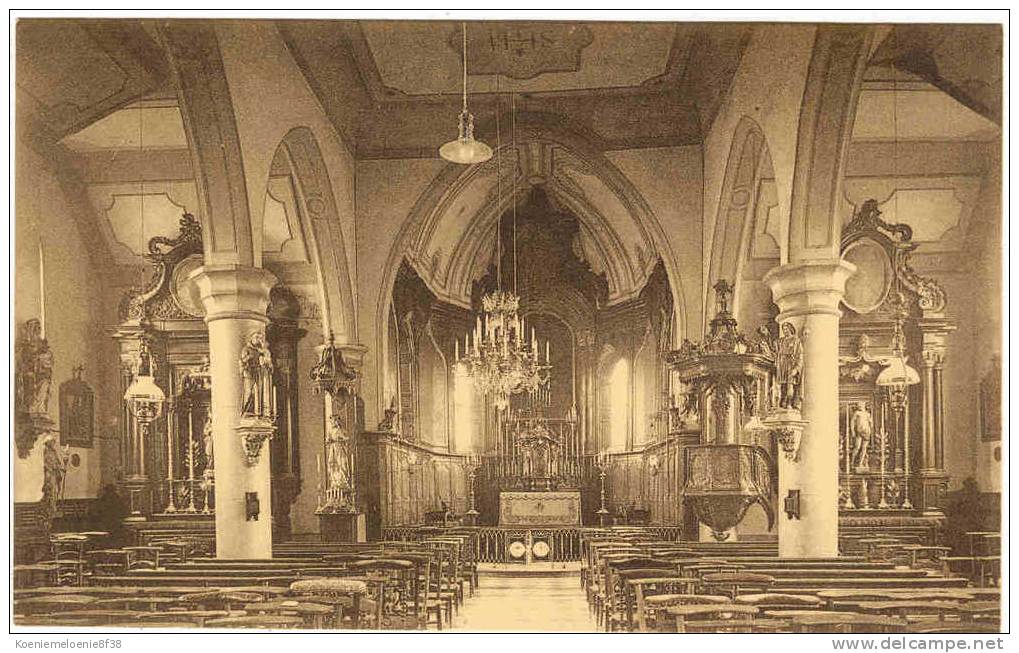 BERZEE - L'EGLISE  INTERIEUR - Walcourt