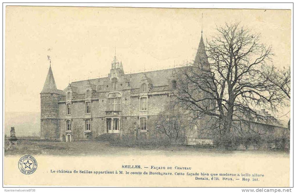 SEILLES - FACADE DU CHATEAU - Andenne