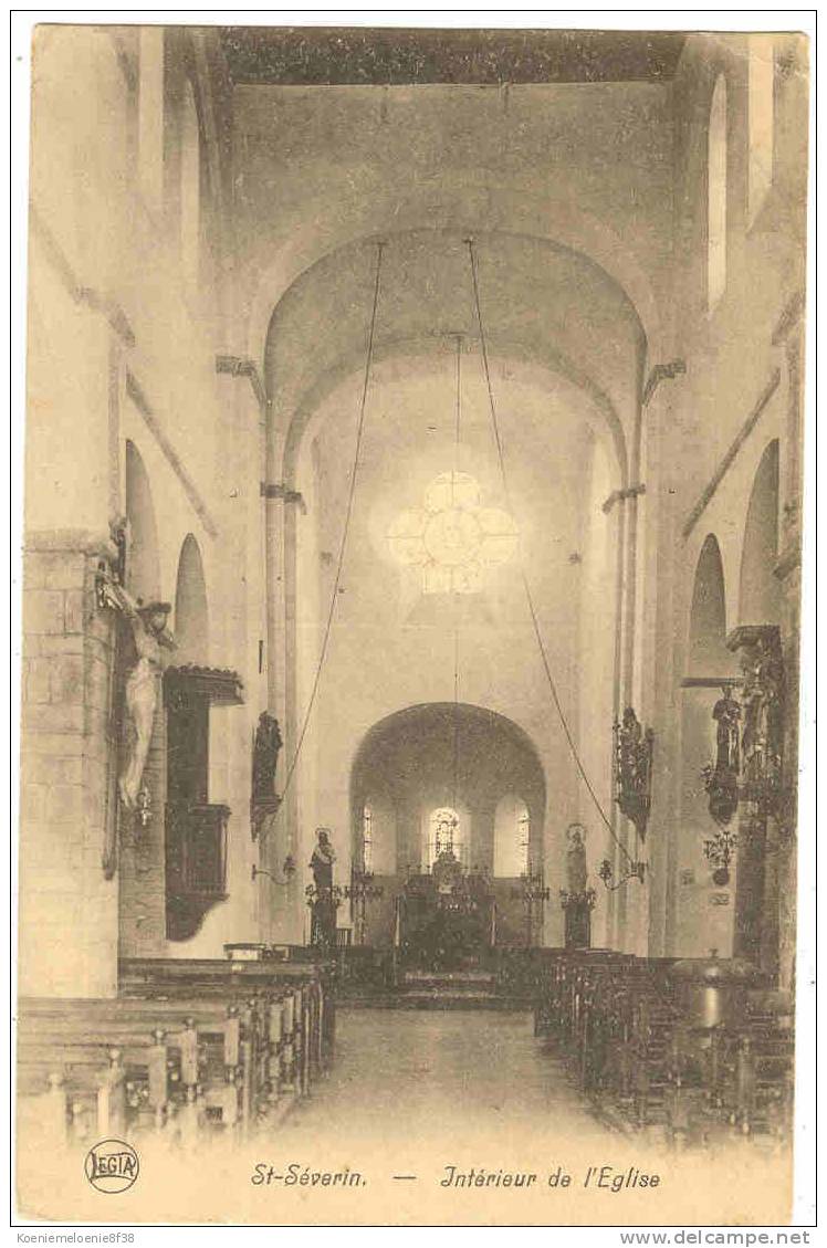 ST-SEVERIN  - INTERIEUR DE L'EGLISE - Nandrin