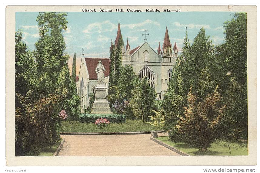 CPA CHAPEL, SPRING HILL COLLEGE, MOBILE, ALABAMA - Mobile