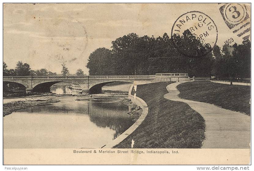 CPA BOULEVARD & MERIDIAN STREET BRIDGE, INDIANAPOLIS - Other & Unclassified