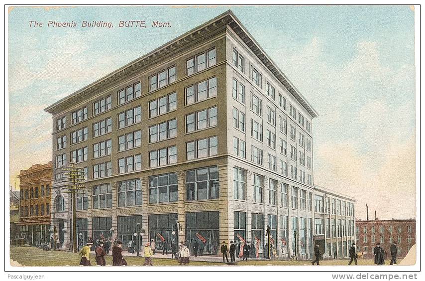 CPA THE PHOENIX BUILDING, BUTTE, MONTANA - Butte