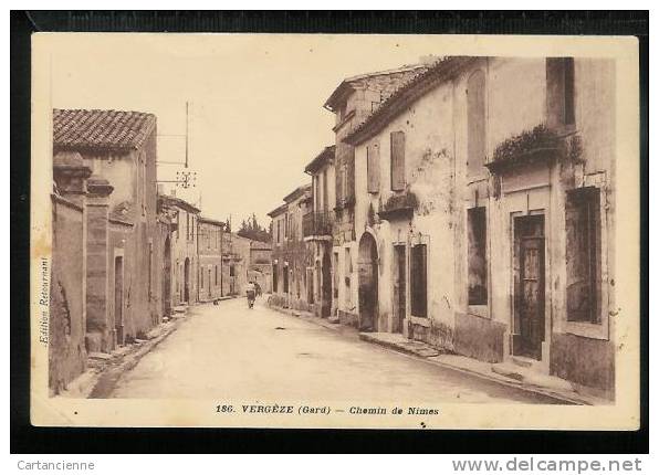 VERGEZE - Chemin De Nimes - Vergèze