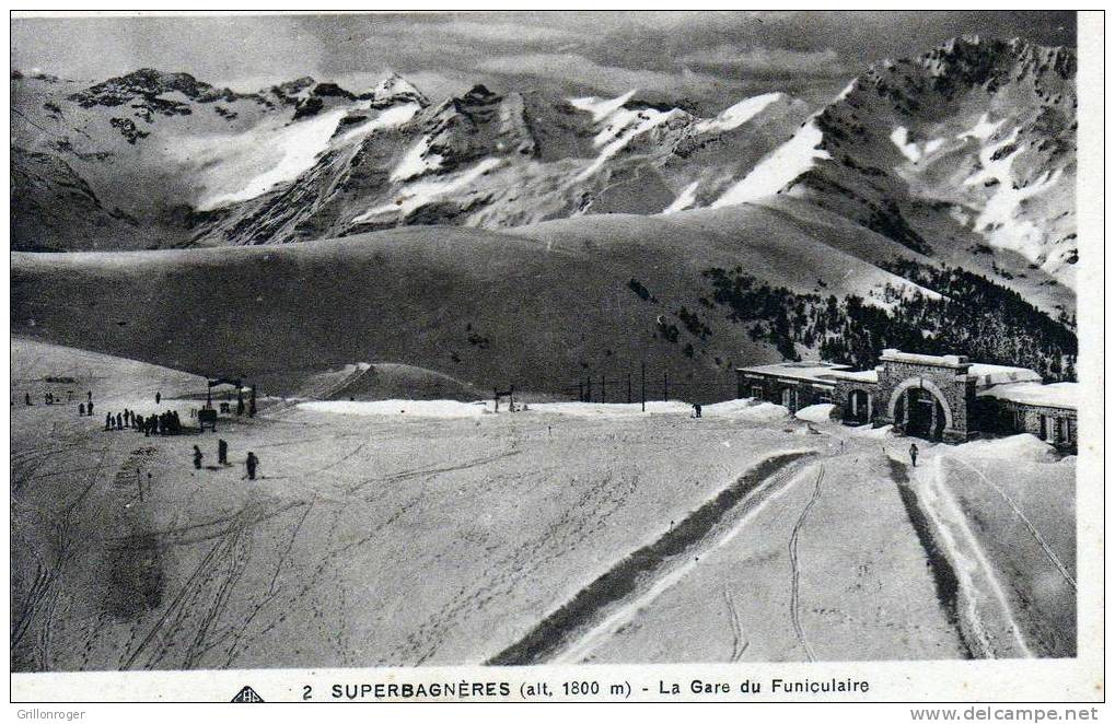 SUPERBAGNERES (la Gare Du Féniculaire) - Superbagneres