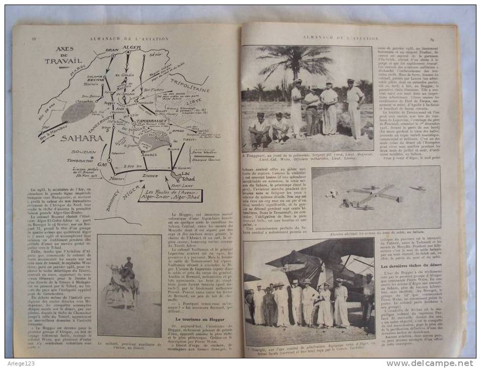 Almanach De L Aviation Sport Histoire Voyages Societe Parisienne D Edition - Avión