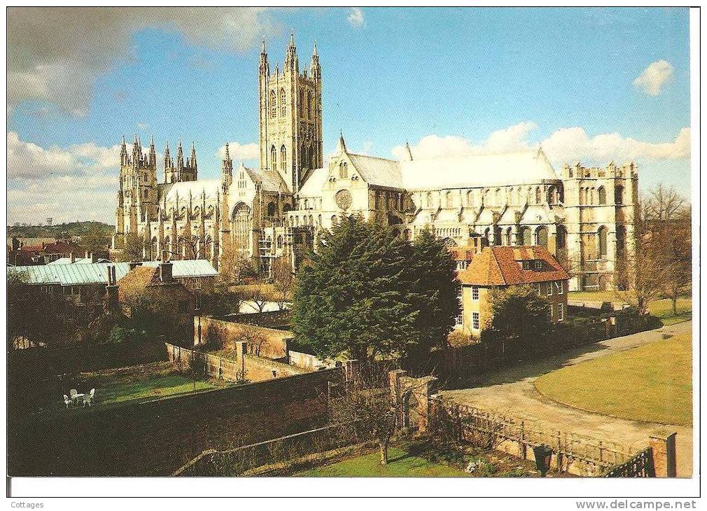 CANTERBURY CATHEDRAL FROM THE SOUTH-EAST - Canterbury