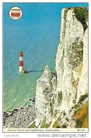 BEACHY HEAD AND LIGHTHOUSE. EASTBOURNE.  ET .3619 - Eastbourne