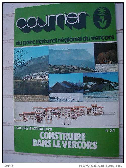 VERCORS: Courrier 21 ARCHITECTURE, MAISONS - Rhône-Alpes
