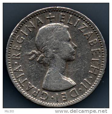 Grande-Bretagne 2 Shillings 1955 Ttb+ - J. 1 Florin / 2 Schillings