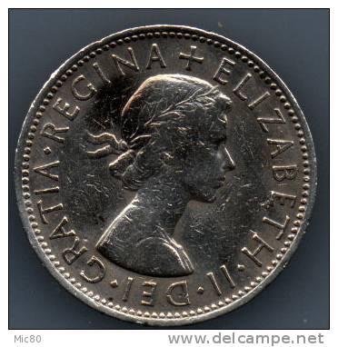 Grande-Bretagne 2 Shillings 1963 Ttb - J. 1 Florin / 2 Shillings