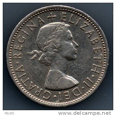 Grande-Bretagne 2 Shillings 1967 Ttb/sup - J. 1 Florin / 2 Schillings