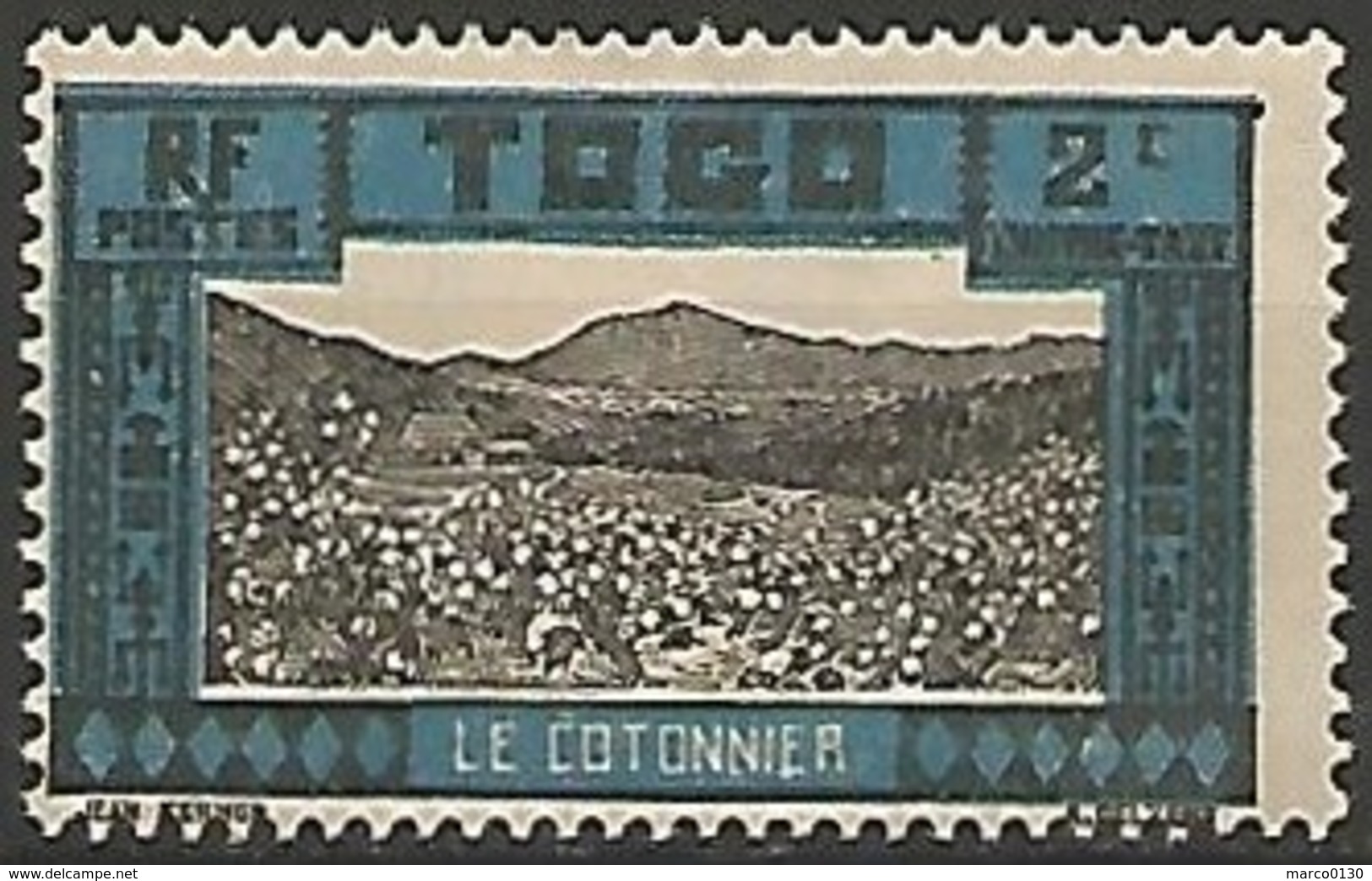 TOGO TAXE N° 9 NEUF Avec Charniere - Unused Stamps