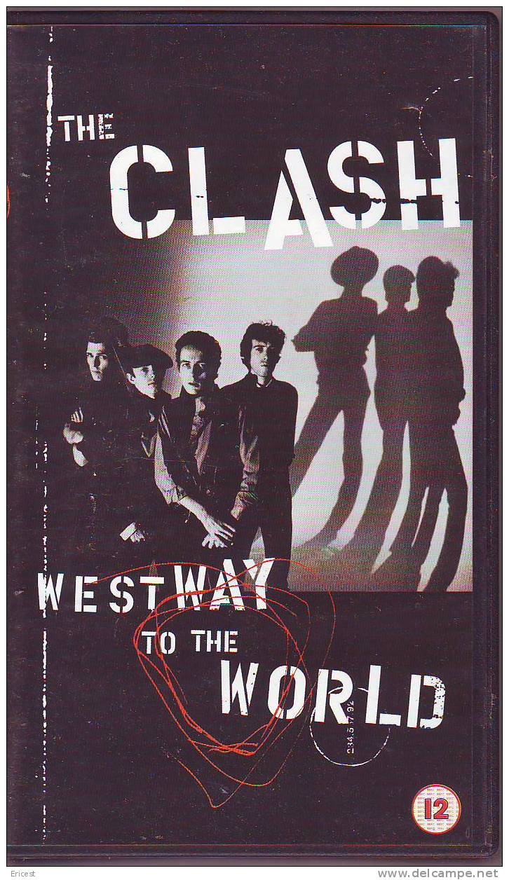 VHS THE CLASH WEST WAY TO THE WORLD (DOCUMENTAIRE) - Concert Et Musique