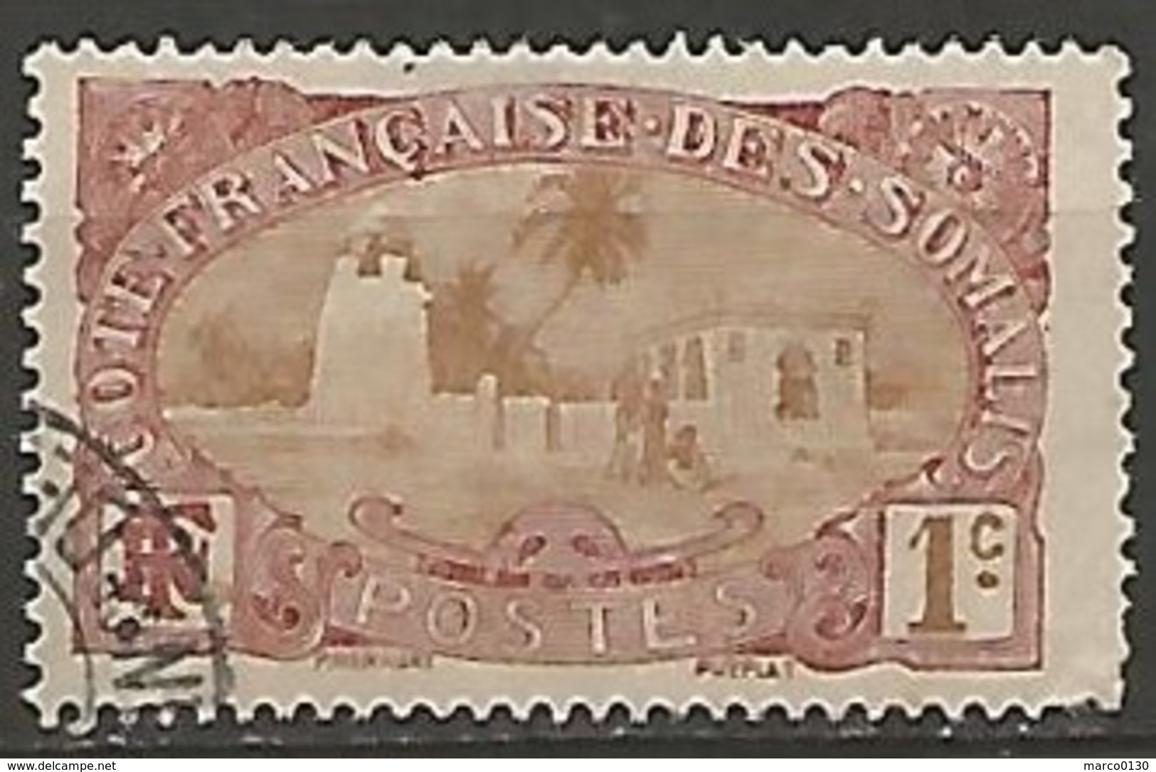 COTE DES SOMALIS N° 67 OBLITERE - Used Stamps