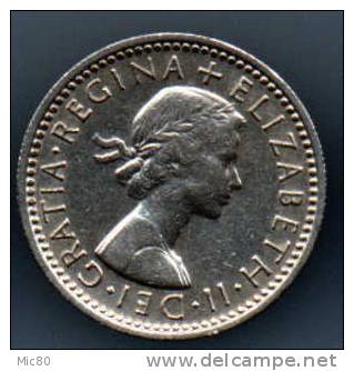 Grande-Bretagne 6 Pence 1957 Sup - H. 6 Pence