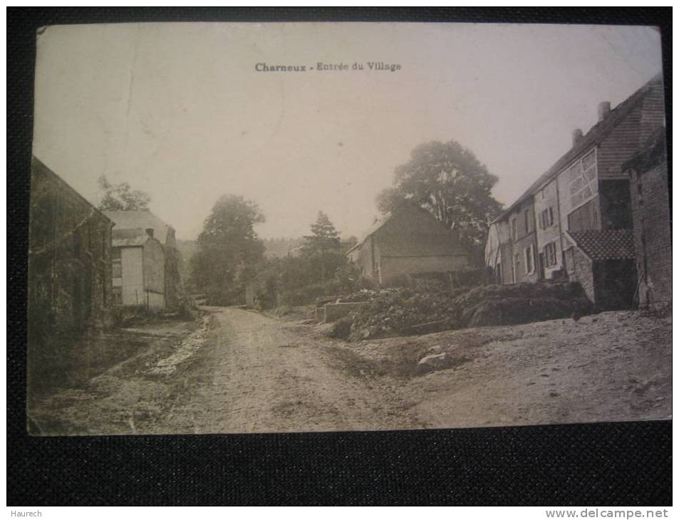 Charneux. Entrée Du Village - Jalhay