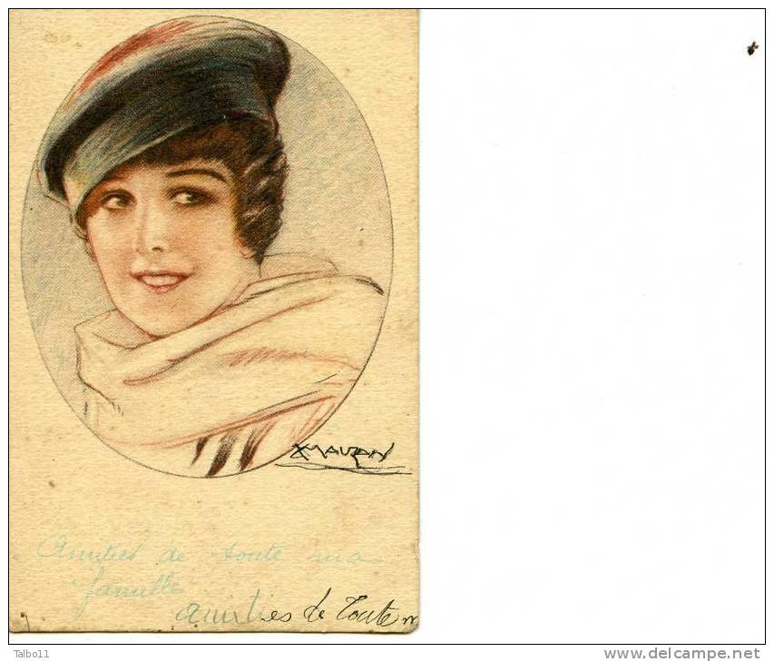 Mauzan - Femme Au Chapeau - Mauzan, L.A.