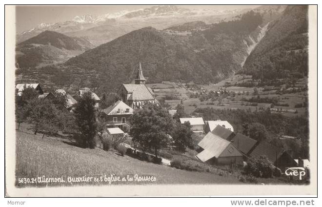 ALLEMONT Quartier De L'Eglise Et Les Rousses - Allemont