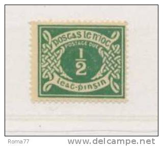 PA340B - IRLANDA , Tasse Il N. 5  *** - Timbres-taxe