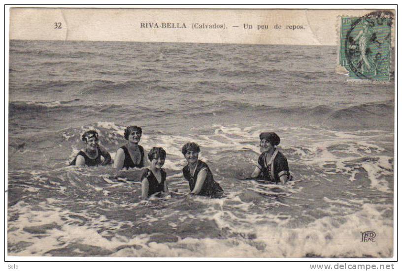 RIVA-BELLA - Un Peu De Repos     (5 Baigneuses) - Riva Bella