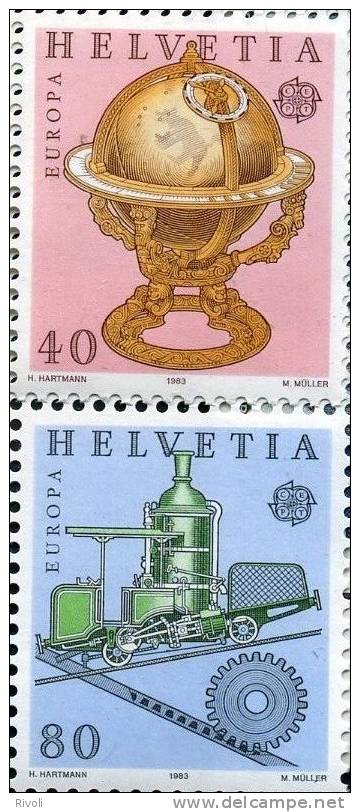 Europa 1983 SUISSE 1178/79 NEUF ** MNH - 1983