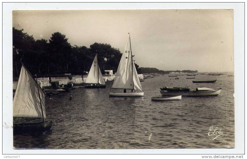 K12 - ANDERNOS-les-BAINS - Bassin D'Arcachon - Préparatifs Pour Les Régates (1947) - Andernos-les-Bains