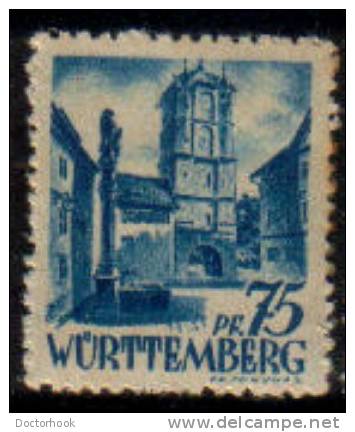 WURTTEMBERG   Scott #  8N 11**  VF MINT NH - Wurtemberg