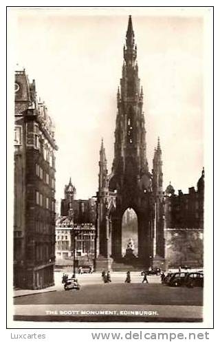 THE SCOTT MONUMENT . EDINBURGH. - Midlothian/ Edinburgh