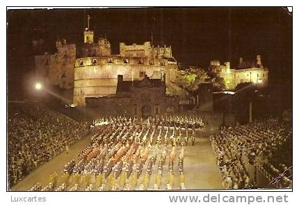 THE MILITARY TATTOO AT THE CASTLE. EDINBURGH. - Midlothian/ Edinburgh