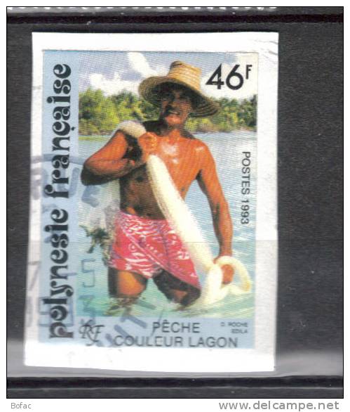 426  OB  POLYNESIE   Y  &  T  "la Pêche" Sur Fraguement 37/13 - Used Stamps