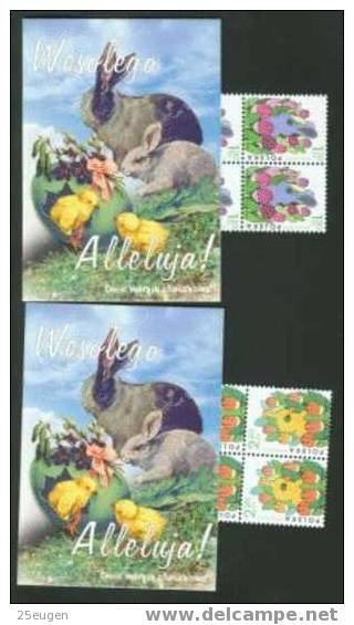 POLAND 2005 EASTER  2 Booklets  MNH - Booklets