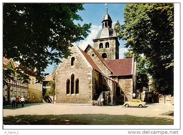 P - CPSM ALLEMAGNE GERMANY KONIGSLUTTER Am Elm Stadt Kirche - Koenigslutter