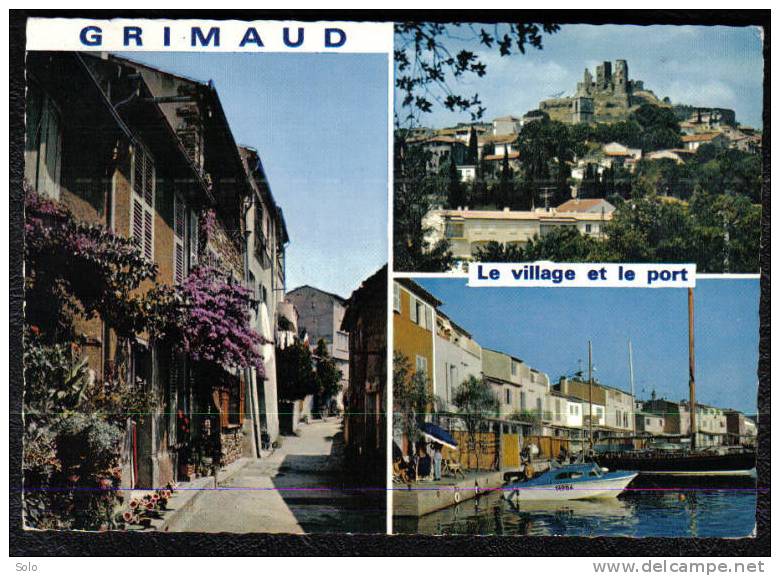 GRIMAUD - Le Village Et Le Port - Port Grimaud