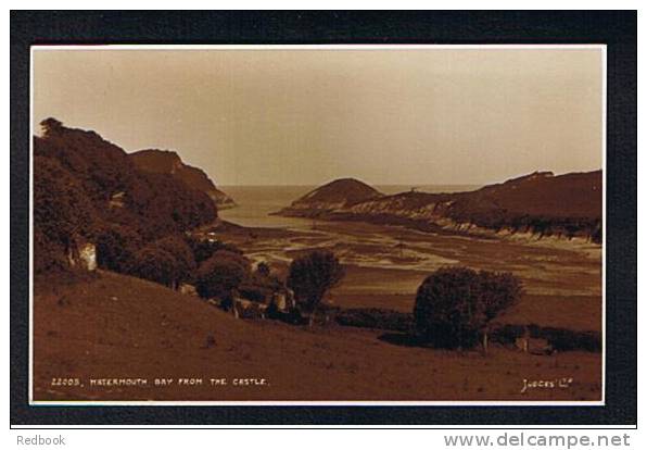 Judges Real Photo Postcard Watermouth Bay From The Castle Near Ilfracombe Devon - Ref 273 - Ilfracombe