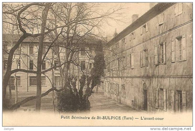 SAINT-SULPICE - PETIT SEMINAIRE - L'AVANT-COUR - Saint Sulpice