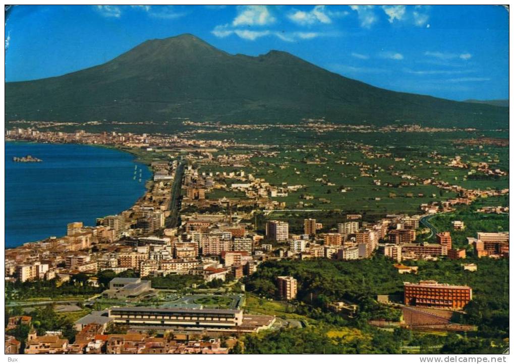 CASTELLAMARE DI STABIA PANORAMA  CAMPANIA  VIAGGIATA  COME DA FOTO - Castellammare Di Stabia