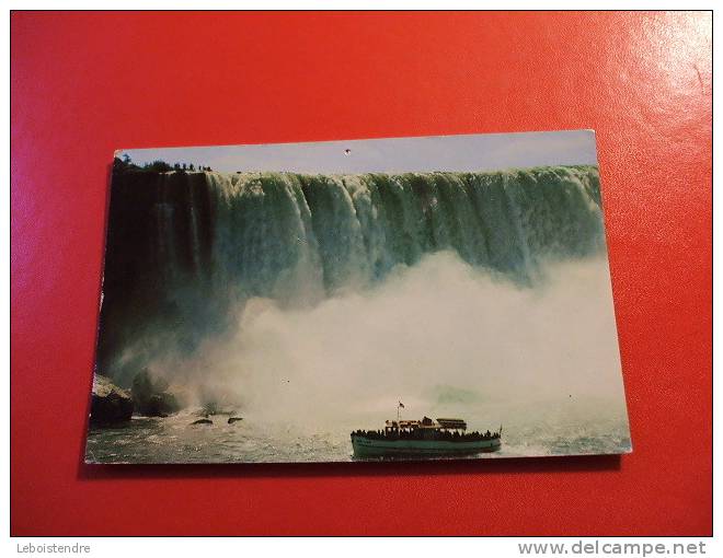 CPM OU CPSM??-ETATS-UNIS : HORSESHOE FALLS - USA National Parks