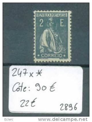 PORTUGAL    No Michel 247x  * ( Avec Charnière )       Cote: 90 € - Neufs