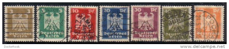 GERMANY   Scott #  330-6  F-VF USED - Used Stamps