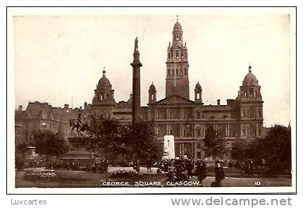 GEORGE SQUARE . GLASGOW.   10 - Lanarkshire / Glasgow