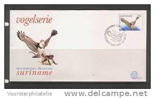 REP. SURINAME 1985 ZBL FDC E107 BIRD VOGEL OISEAU - Gallinaceans & Pheasants