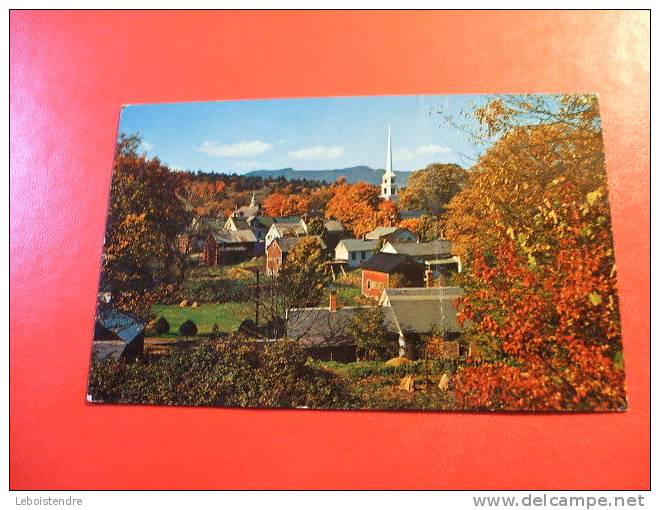 CPSM -1968-ETATS-UNIS :LOVELY VILLAGE OF STOWE VERMONT. - Other & Unclassified