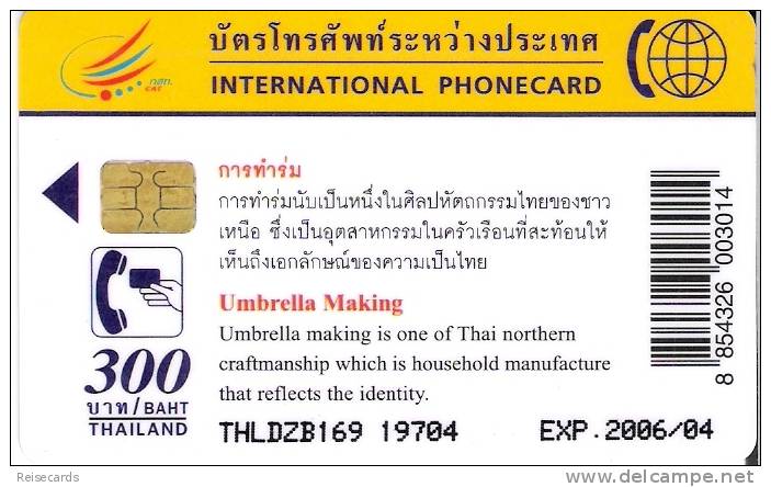 Lenso: Umbrella Making - Thaïland