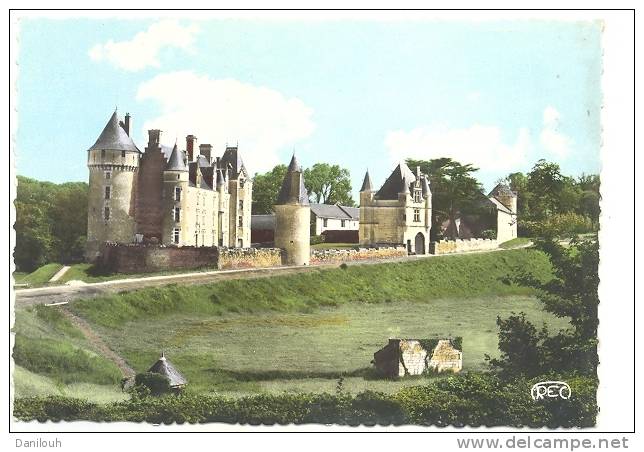 37 // Environs De LE LIEGE, Chateau De MONTPOUPON, CPSM Ed Roussel 16.203 - Genillé