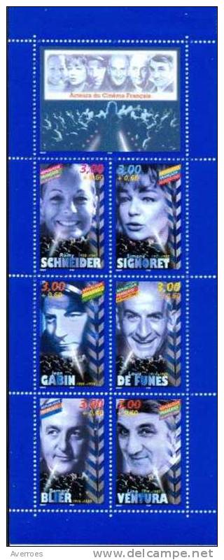 LES ACTEURS DU CINEMA FRANCAIS-  -  1998-  - Yvert N° BC3193 - Personnages