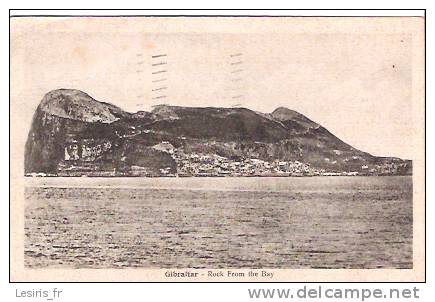 CPA - GIBRALTAR - ROCK FROM THE BAY - - Gibilterra