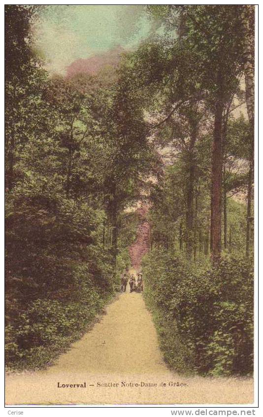 LOVERVAL - Sentier Notre-Dame De Grâce. - Gerpinnes