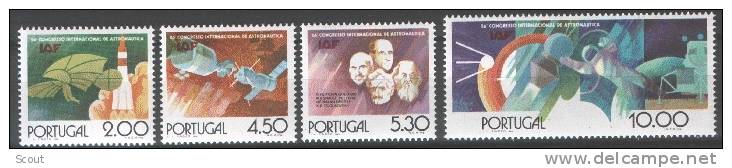 PORTOGALLO – PORTUGAL - 1975 - CONGRESSO ASTRONAUTICO - YT 1271/1274 ** - Europa