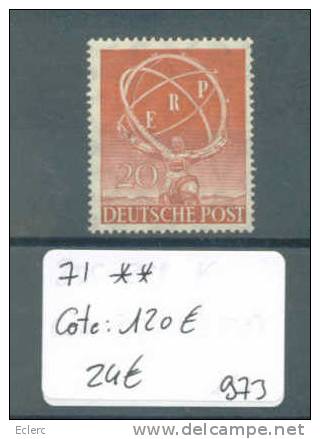 BERLIN  No Michel 71 ** ( Sans Charnière )   Cote: 120 € - Unused Stamps